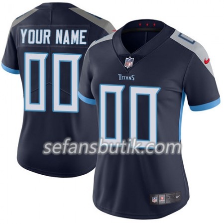 Tennessee Titans Tröjor Custom Blå - Dame Tennessee Titans Tröjor Custom Blå - Dame